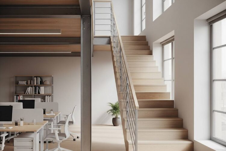 How to Fit a Staircase in Tight Mezzanine Spaces: Layout Tips