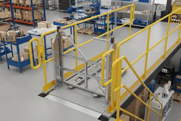 How to Retrofit Existing Mezzanines with Pallet Gates
